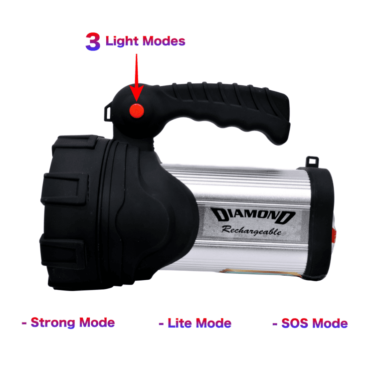 Long Range Rechargeable Torch
